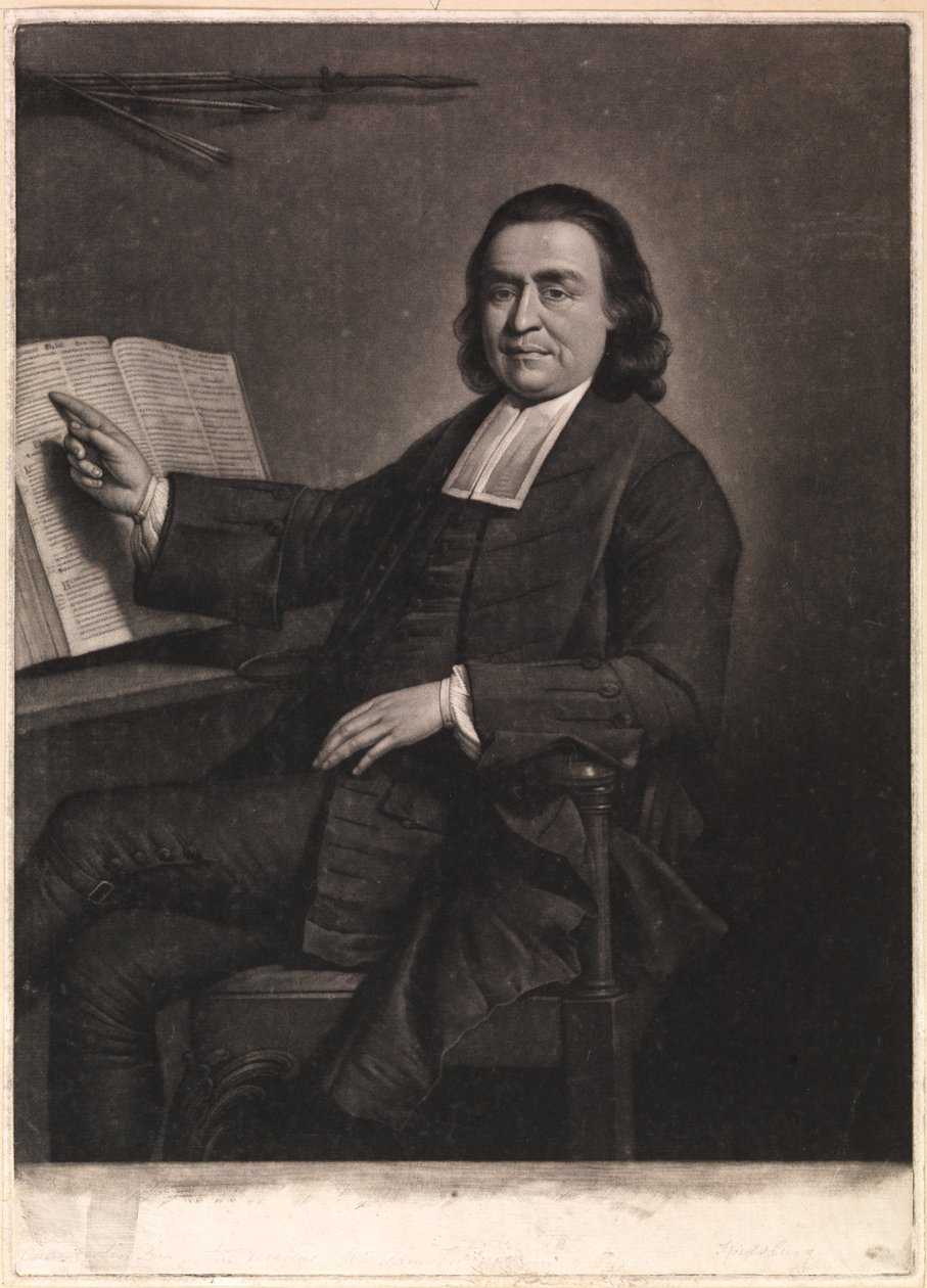 De eerwaarde Mr Samson Occom, gegraveerd door Jonathan Spilsbury, 1768 door Mason Chamberlin