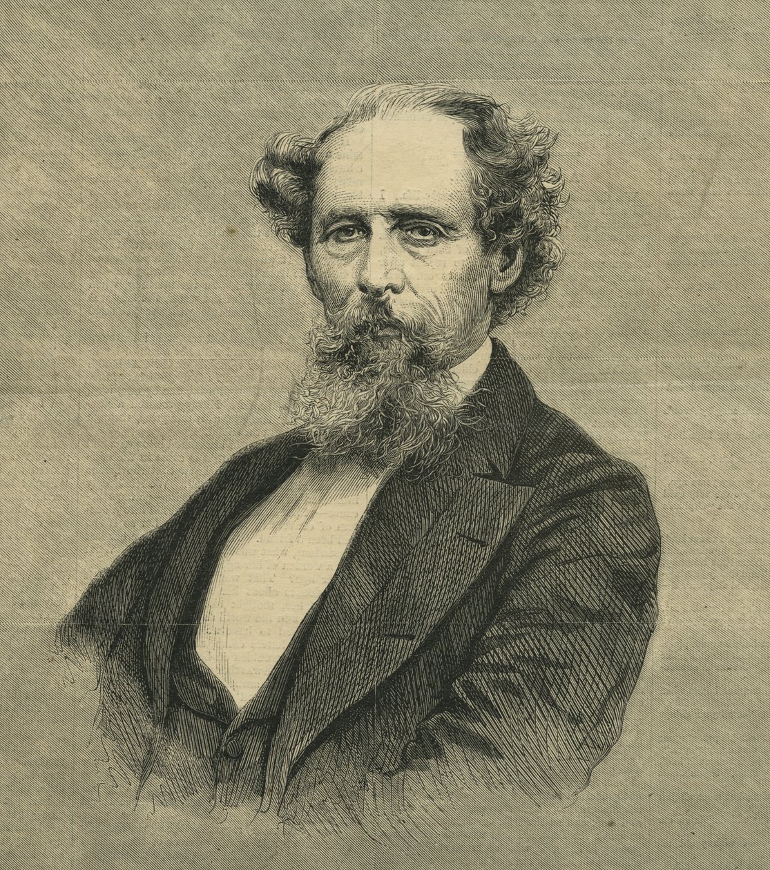 Charles Dickens, voor Harpers Weekly door Mason and Co.