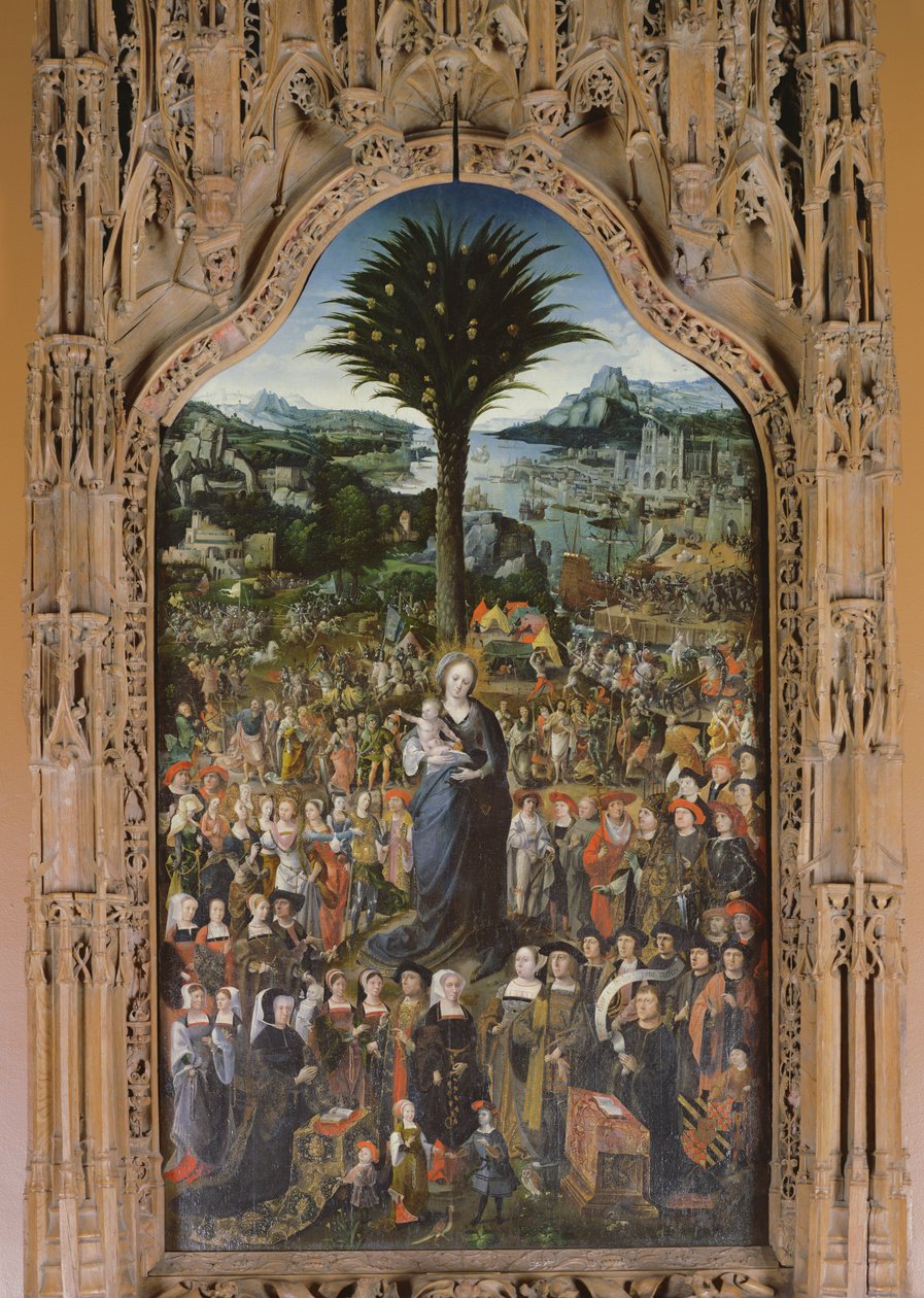 Palme eslute du Sauveur pour Victoire (Palm geselecteerd door de Verlosser voor overwinning) door Master of Amiens