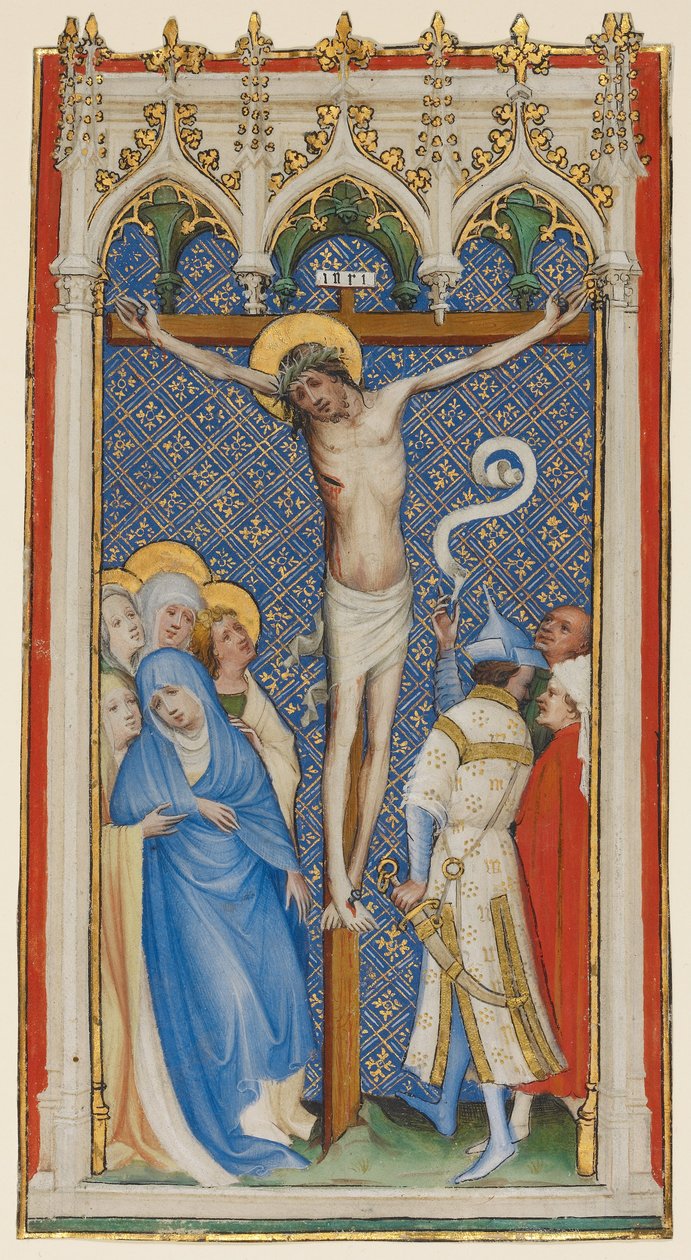 De Kruisiging door Master of St. Veronica