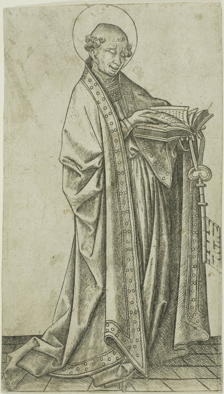 Sint Pieter door Master E.S.