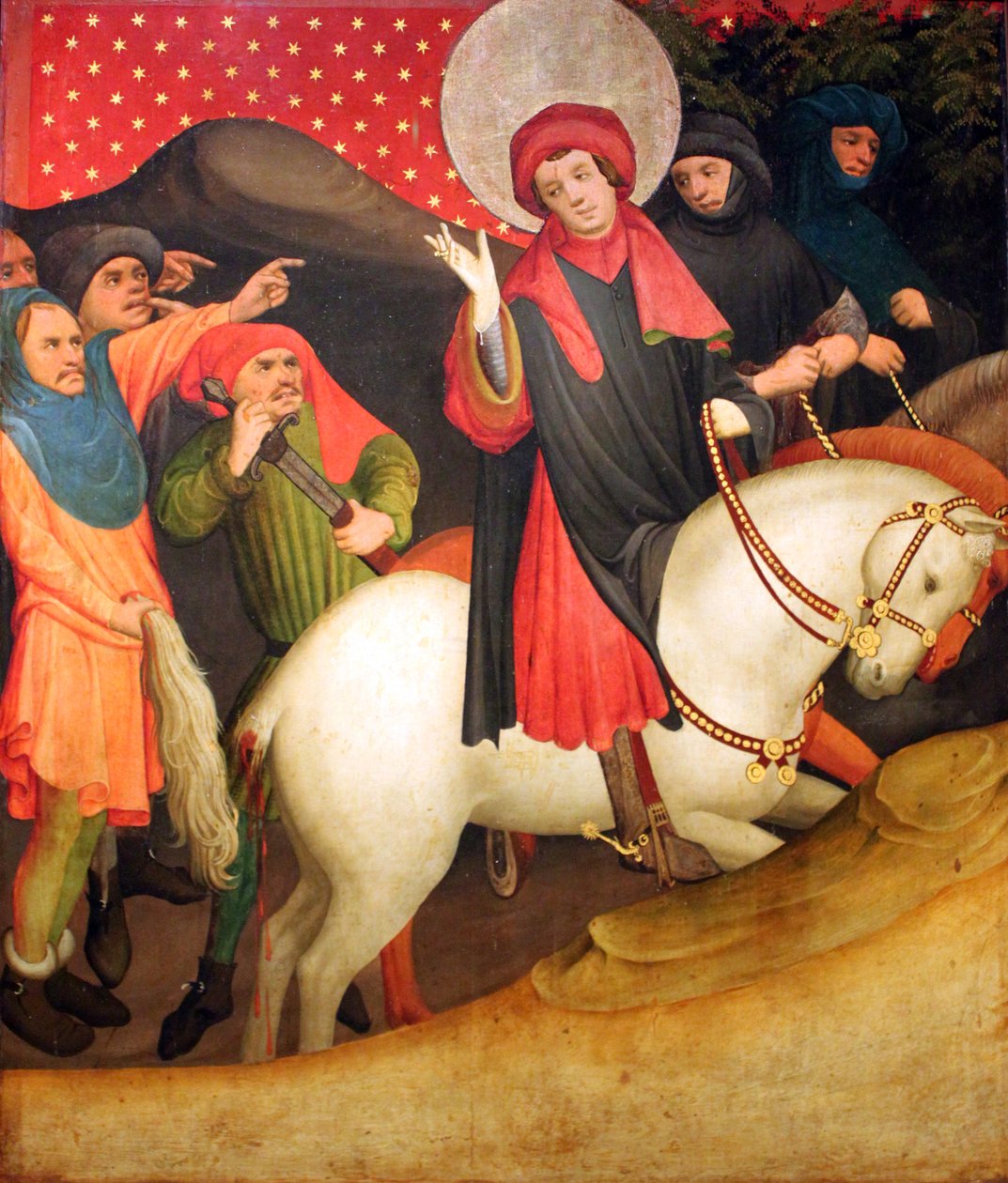 De bespotting van de heilige Thomas van Canterbury door Master Francke