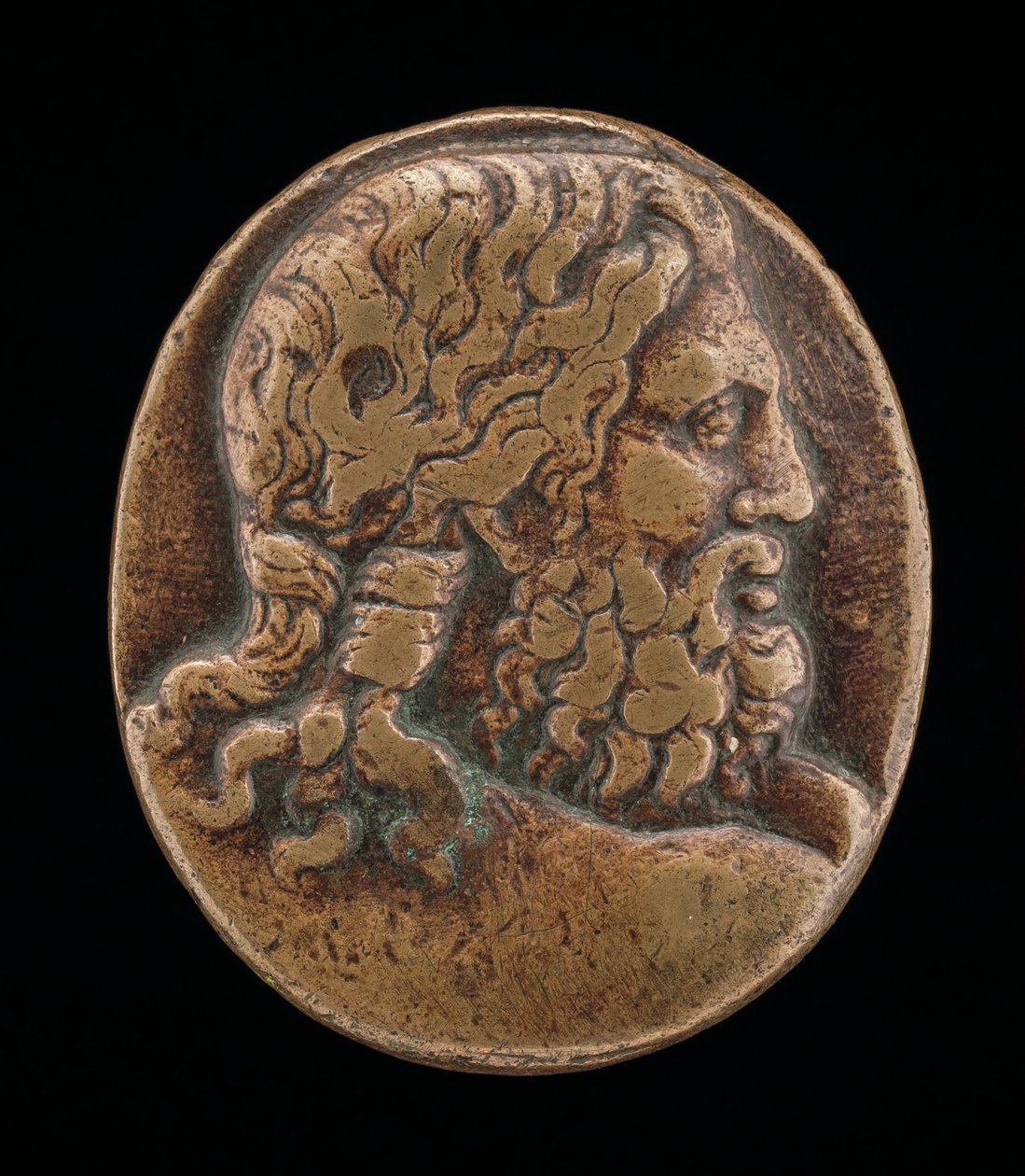Jupiter [voorzijde], tweede helft 15e eeuw door Master IO.FF.