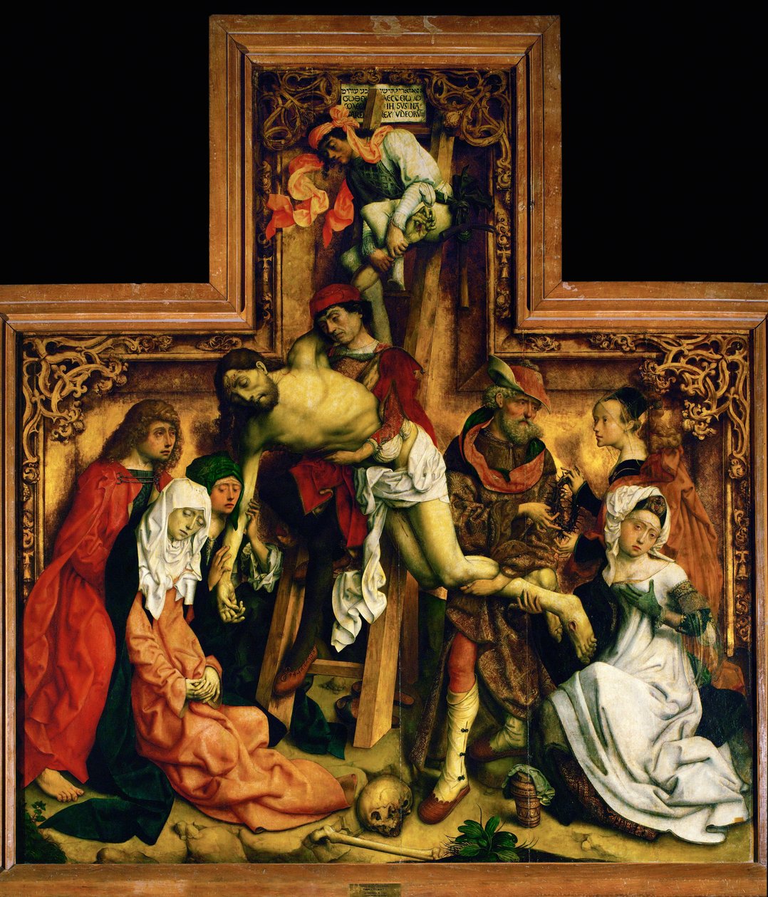 De Kruisafname, van de kerk van Val de Grace ... door Master St. Barthelemy
