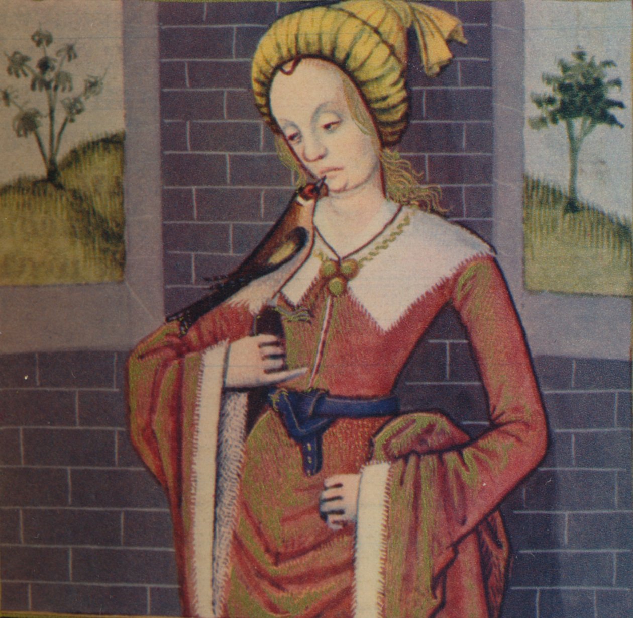 Claudia - Verge Vestale, 1403, 1939 door Master of Berry