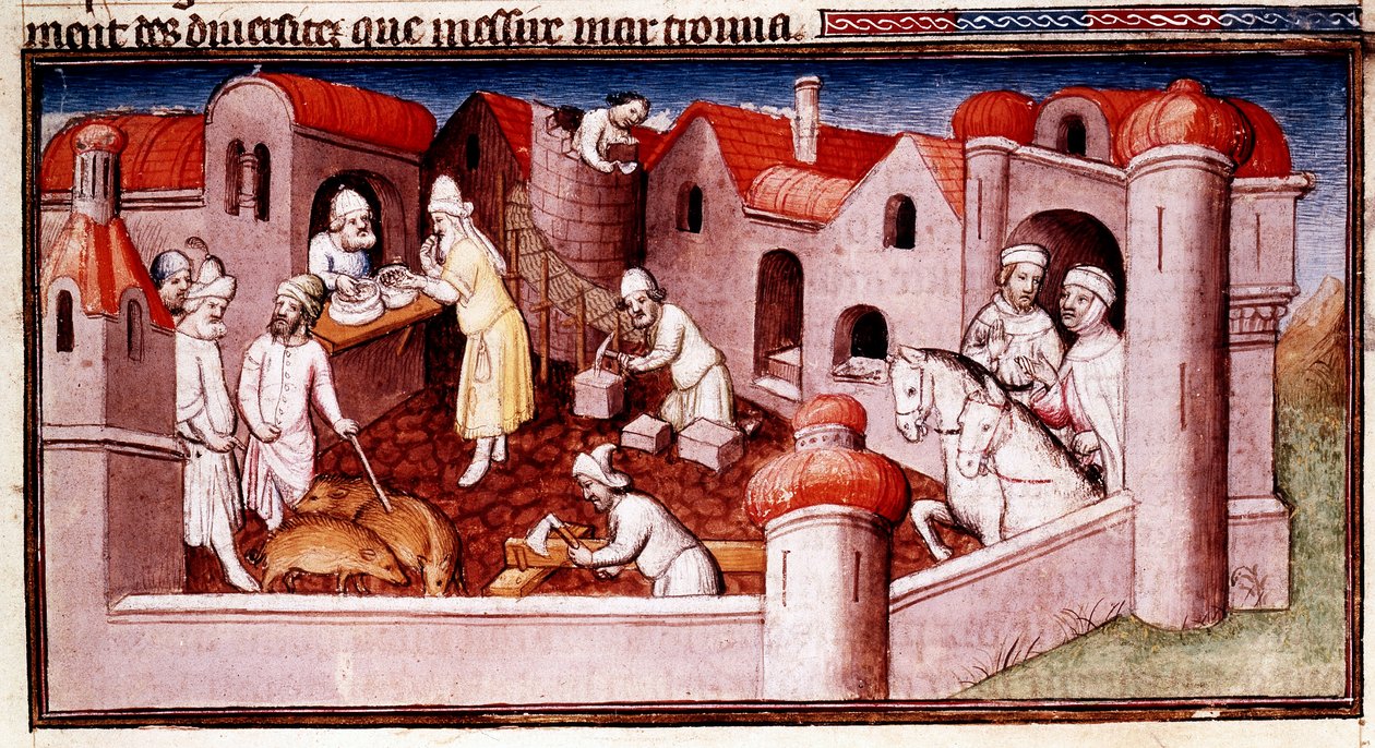 Scène uit Marco Polo