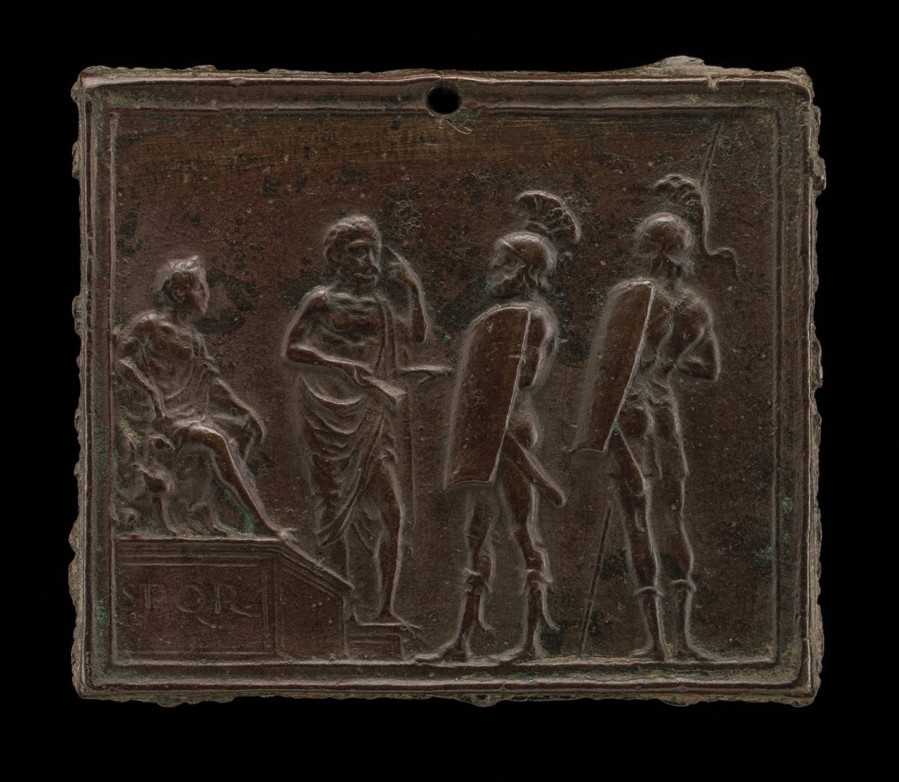 De verbanning van Coriolanus door Master of Coriolanus