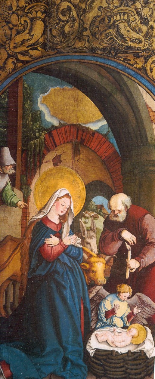 Duits: De geboorte van Christus door Master of Messkirch