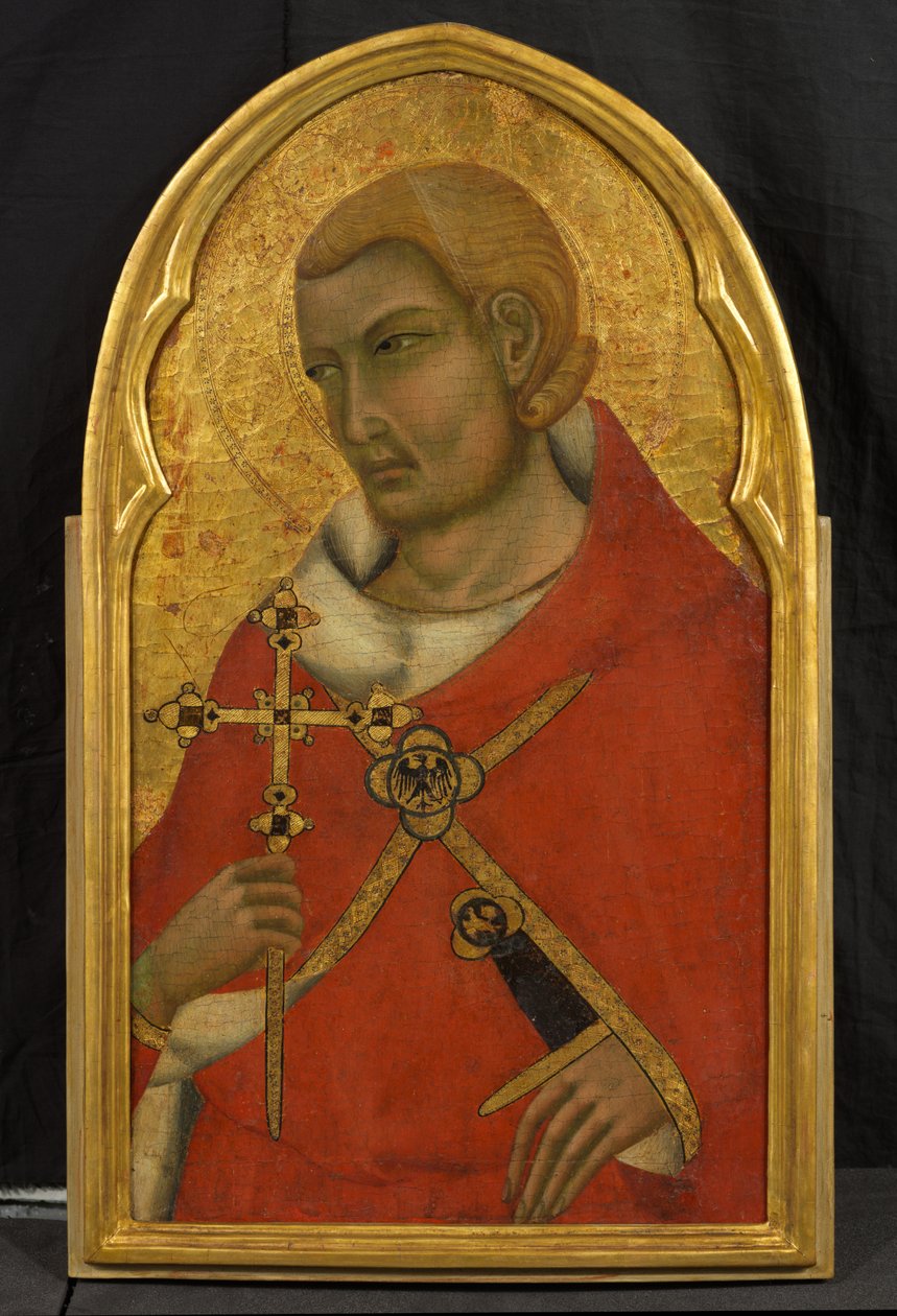 Sint Julianus door Master of San Torpe