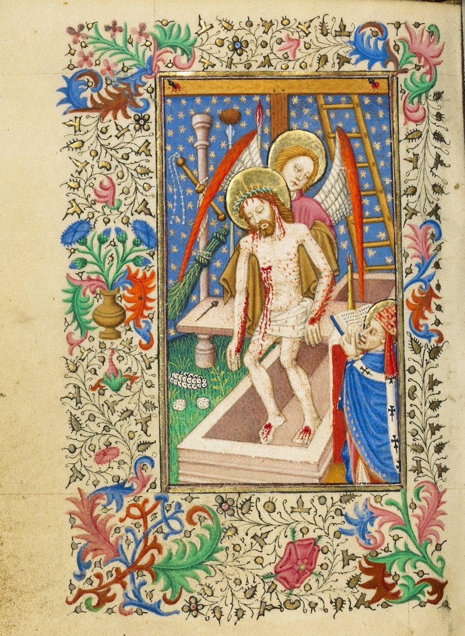 De mis van Sint Gregorius door Master of Sir John Fastolf