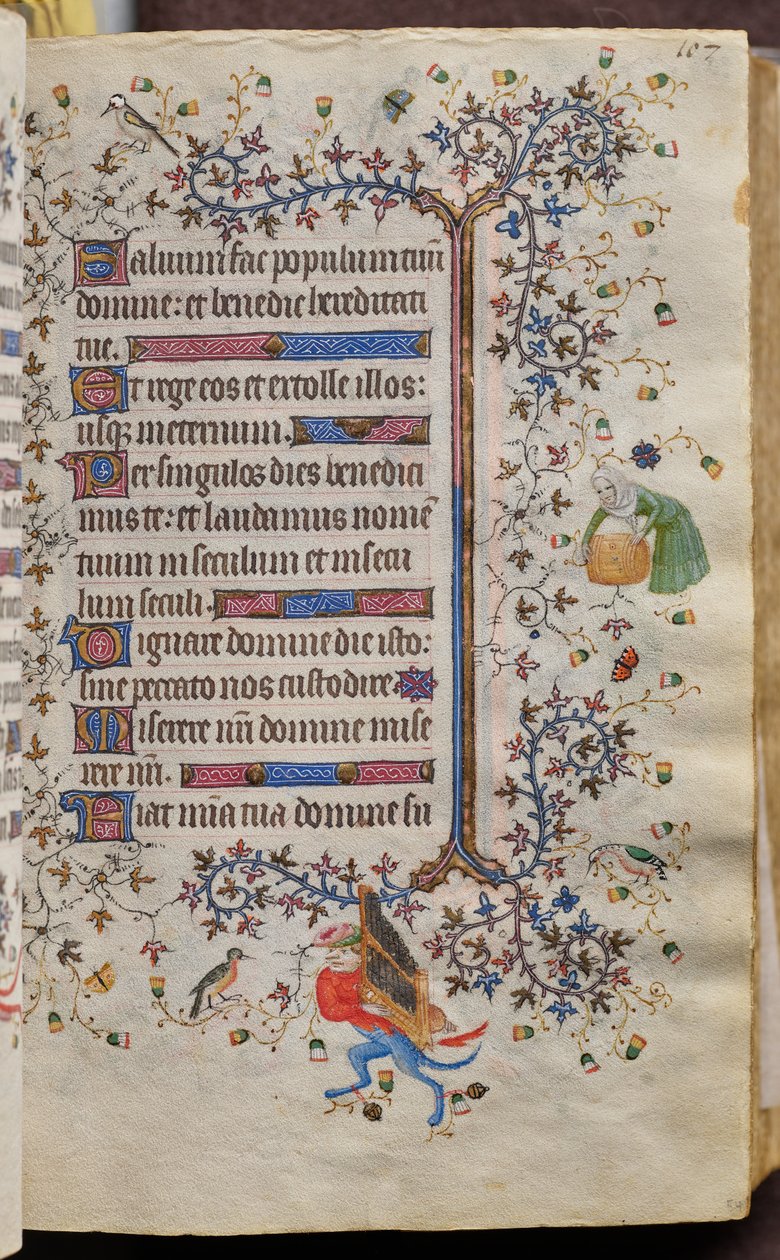 Getijden van Karel de Edele, koning van Navarra (1361-1425): fol. 54r, Tekst door Master of the Brussels Initials and Associates