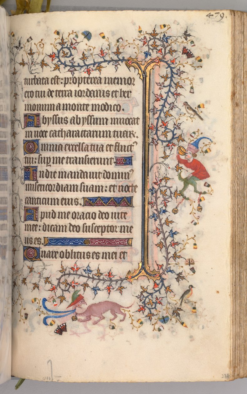 Getijdenboek van Karel de Edele, Koning van Navarra 1361-1425: fol. 234r, Tekst, c. 1405 door Master of the Brussels Initials and Associates