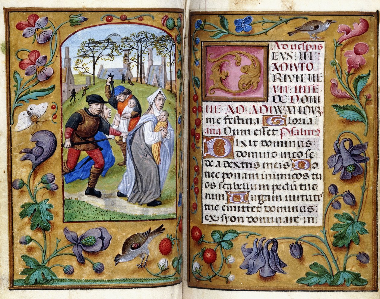 De Kindermoord, c.1490 door Master of the Dresden Prayer Book