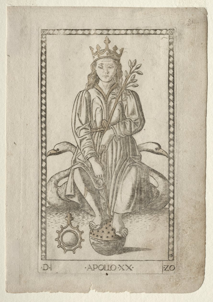 Apollo (uit de Tarocchi-serie D: Apollo en de Muzen, #20) door Master of the E Series Tarocchi