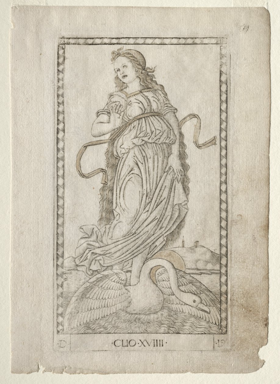 Clio (geschiedenis) (uit de Tarocchi-serie D: Apollo en de Muzen, #19) door Master of the E Series Tarocchi