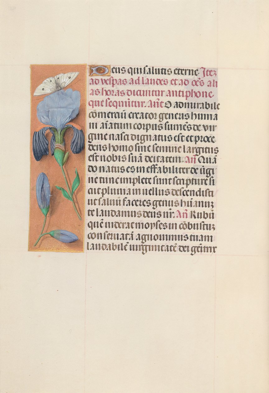 Getijdenboek van Koningin Isabella de Katholieke, Koningin van Spanje: Fol. 165v, ca. 1500 door Master of the First Prayerbook of Maximillian