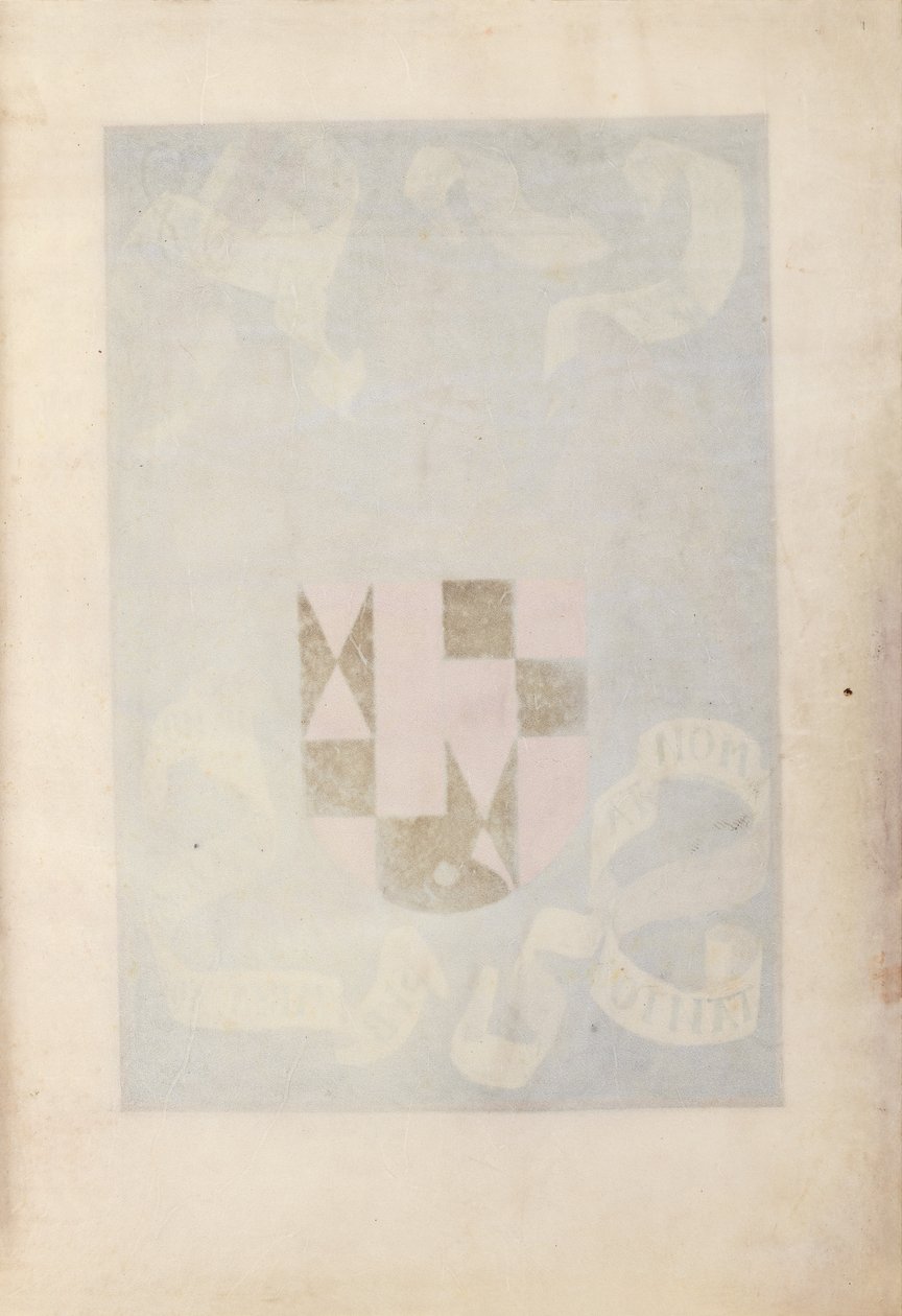 Getijdenboek van koningin Isabella de Katholieke, koningin van Spanje: Fol. 1r, c. 1500 door Master of the First Prayerbook of Maximillian