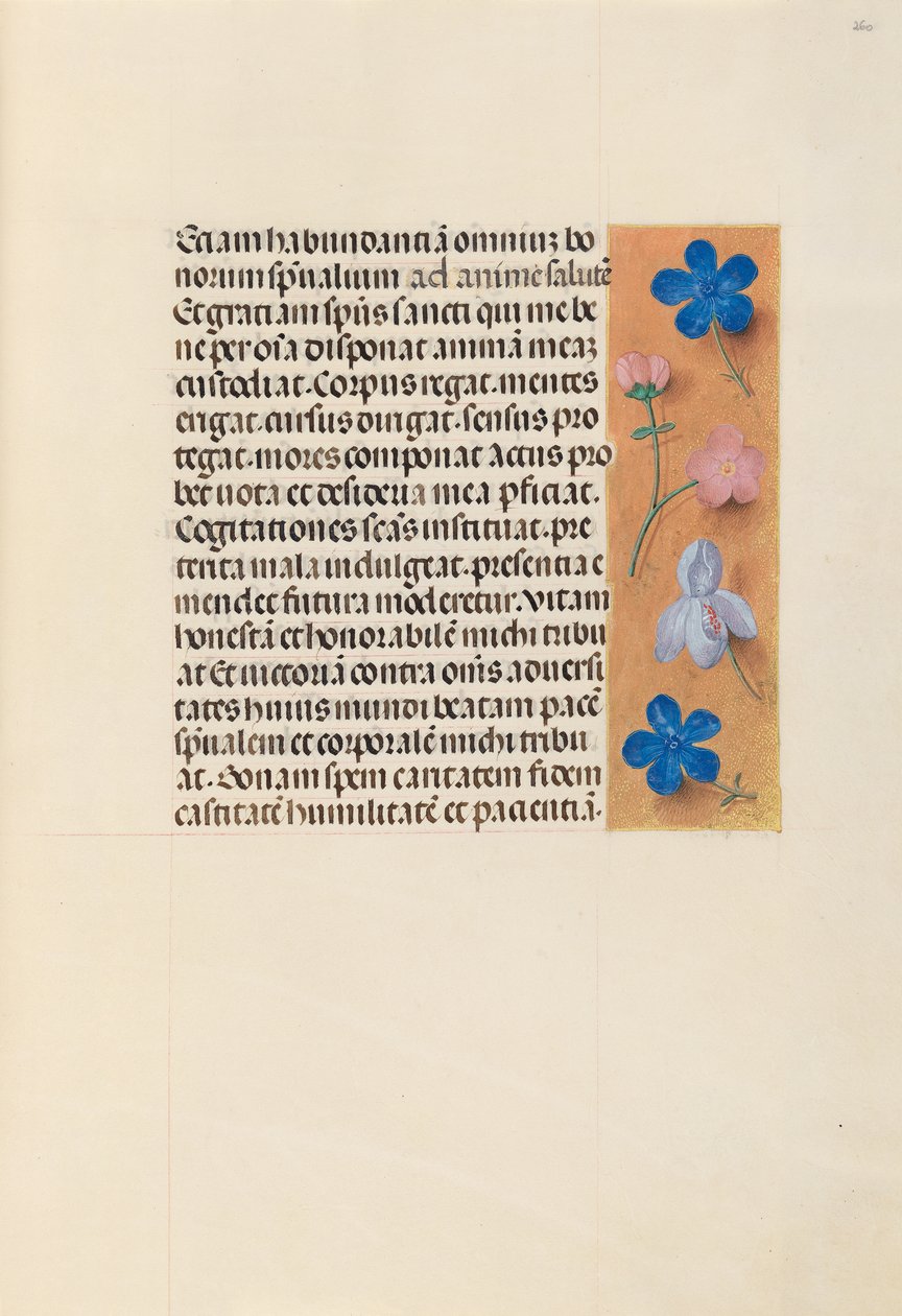 Getijdenboek van koningin Isabella de Katholieke, koningin van Spanje: Fol. 260r, ca. 1500 door Master of the First Prayerbook of Maximillian