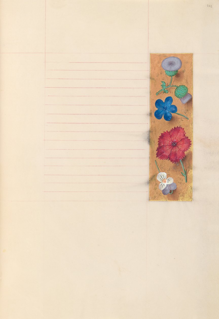 Getijdenboek van koningin Isabella de Katholieke, koningin van Spanje: Fol. 273r, ca. 1500 door Master of the First Prayerbook of Maximillian