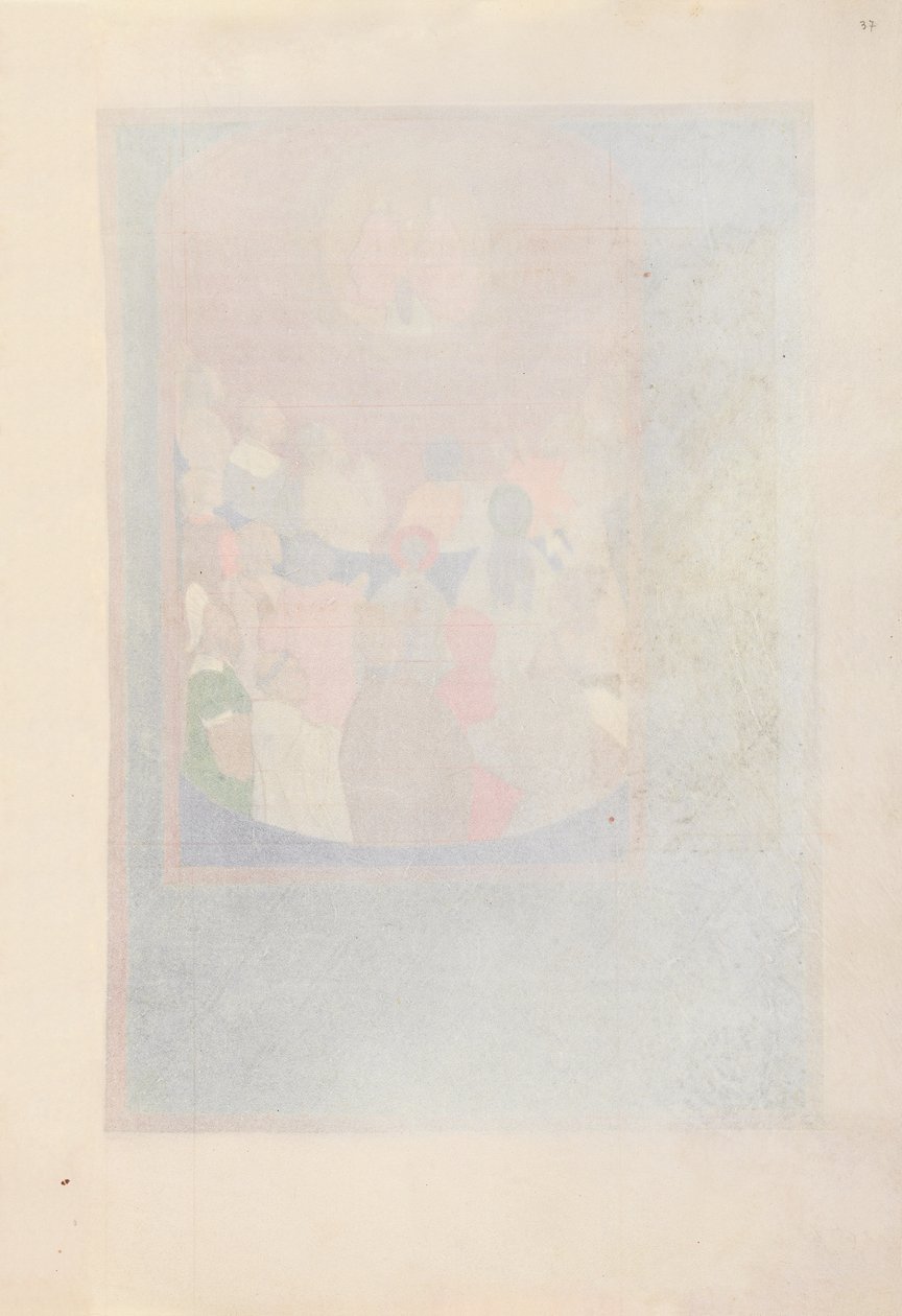 Getijdenboek van Koningin Isabella de Katholieke, Koningin van Spanje: Fol. 37r door Master of the First Prayerbook of Maximillian