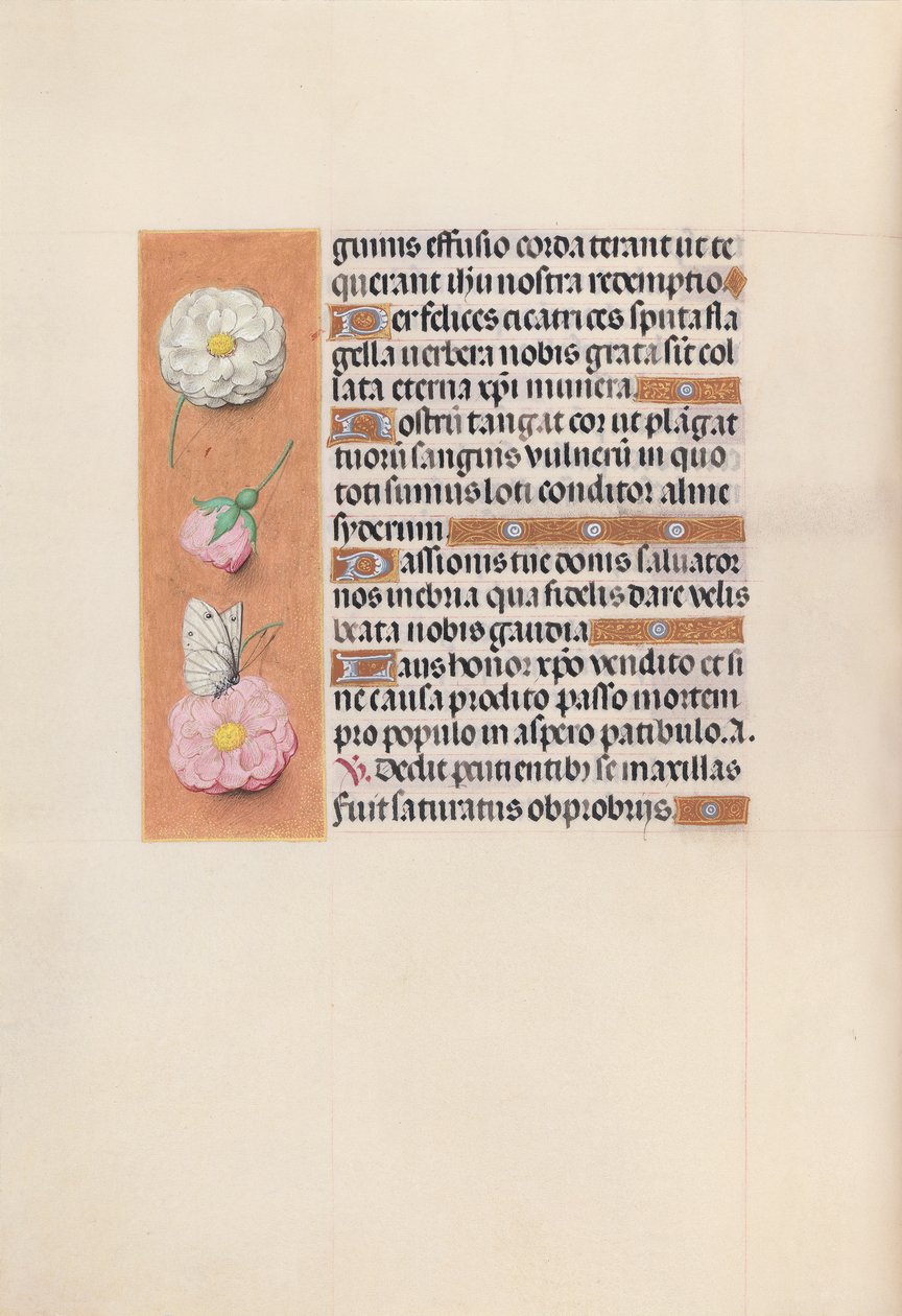 Getijdenboek van Koningin Isabella de Katholieke, Koningin van Spanje: Fol. 58v, ca. 1500 door Master of the First Prayerbook of Maximillian