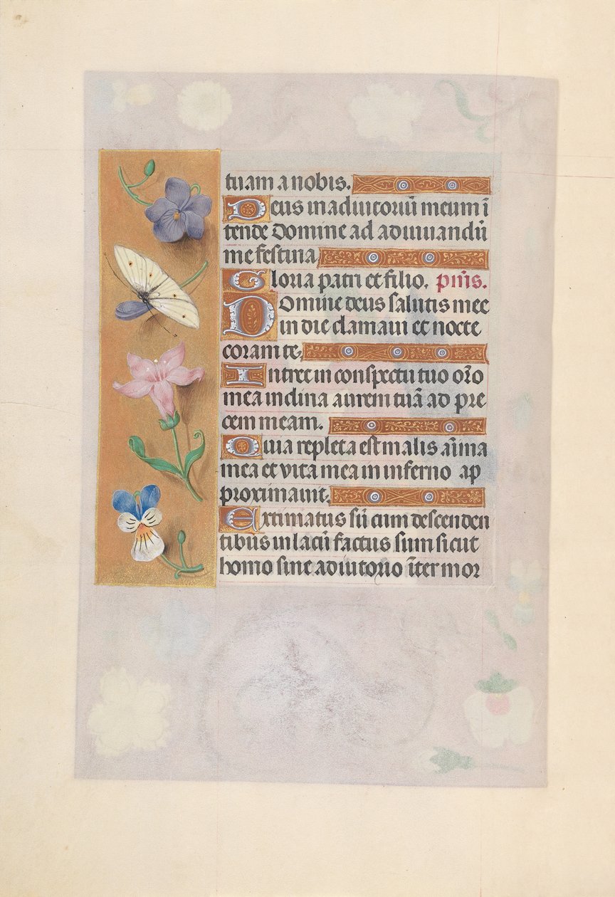 Getijdenboek van Koningin Isabella de Katholieke, Koningin van Spanje: Fol. 77v door Master of the First Prayerbook of Maximillian
