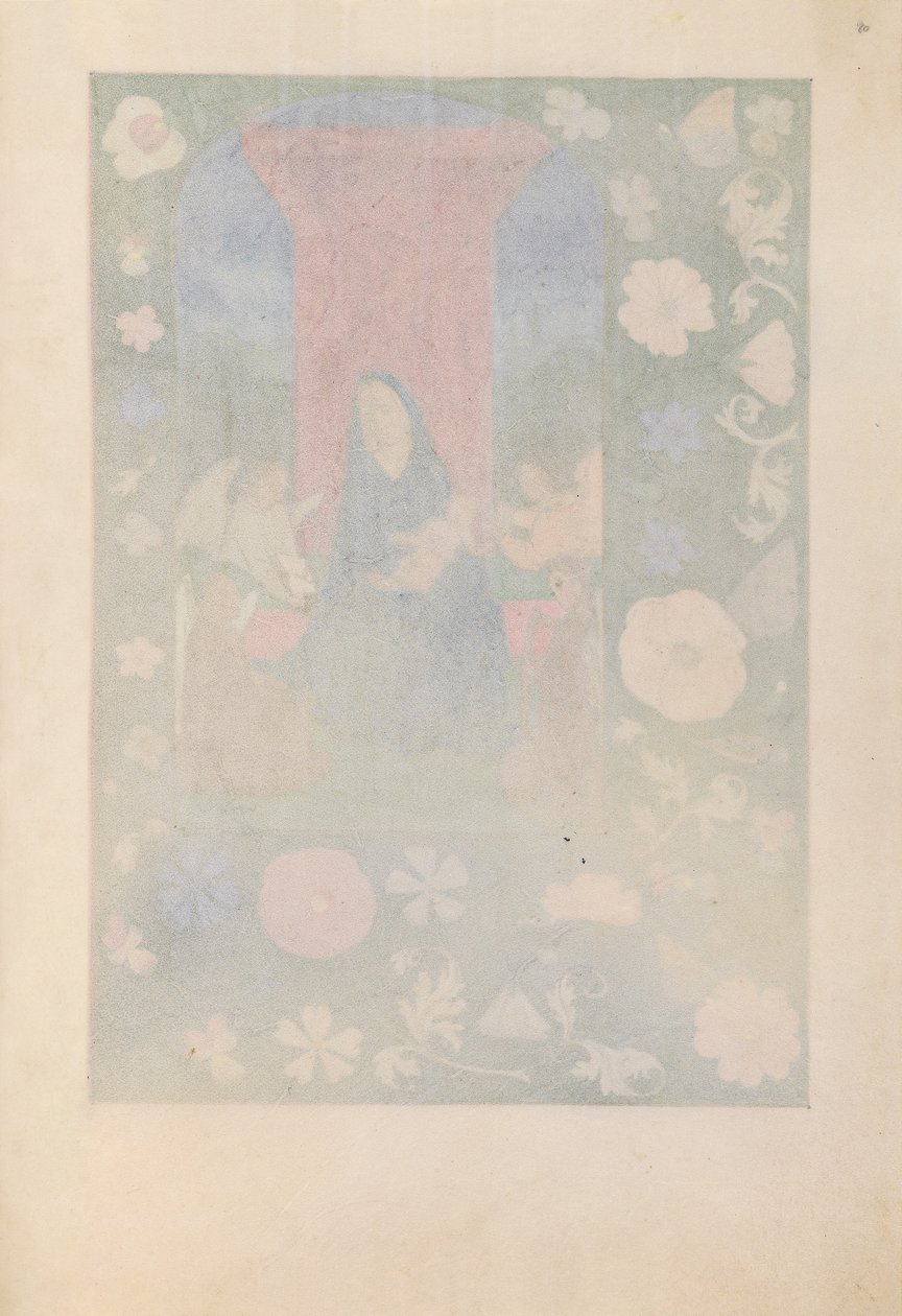 Uren van Koningin Isabella de Katholieke, Koningin van Spanje:  Fol. 80r door Master of the First Prayerbook of Maximillian