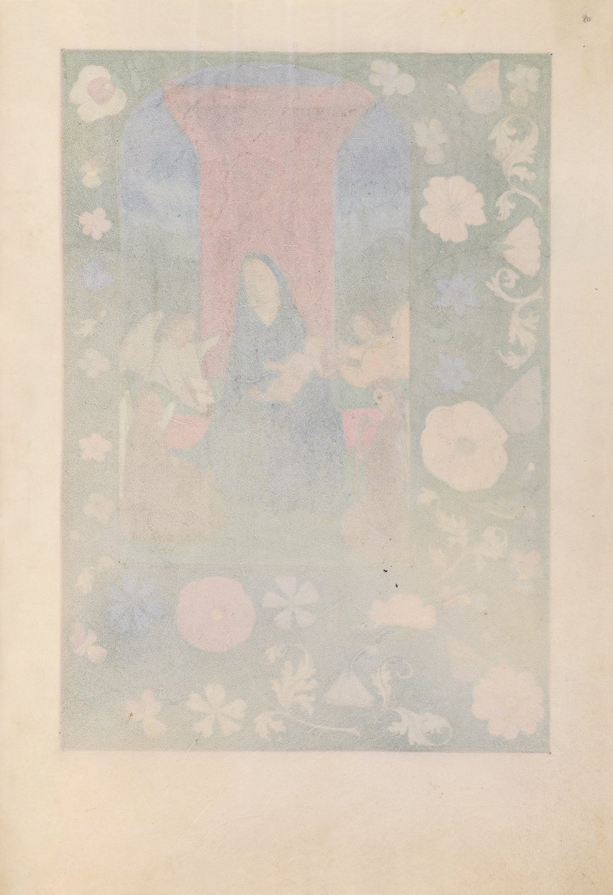 Getijdenboek van koningin Isabella de Katholieke, koningin van Spanje: Fol. 80r, ca. 1500 door Master of the First Prayerbook of Maximillian