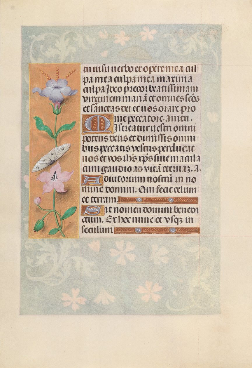 Getijdenboek van koningin Isabella de Katholieke, koningin van Spanje: Fol. 88v, c. 1500 door Master of the First Prayerbook of Maximillian