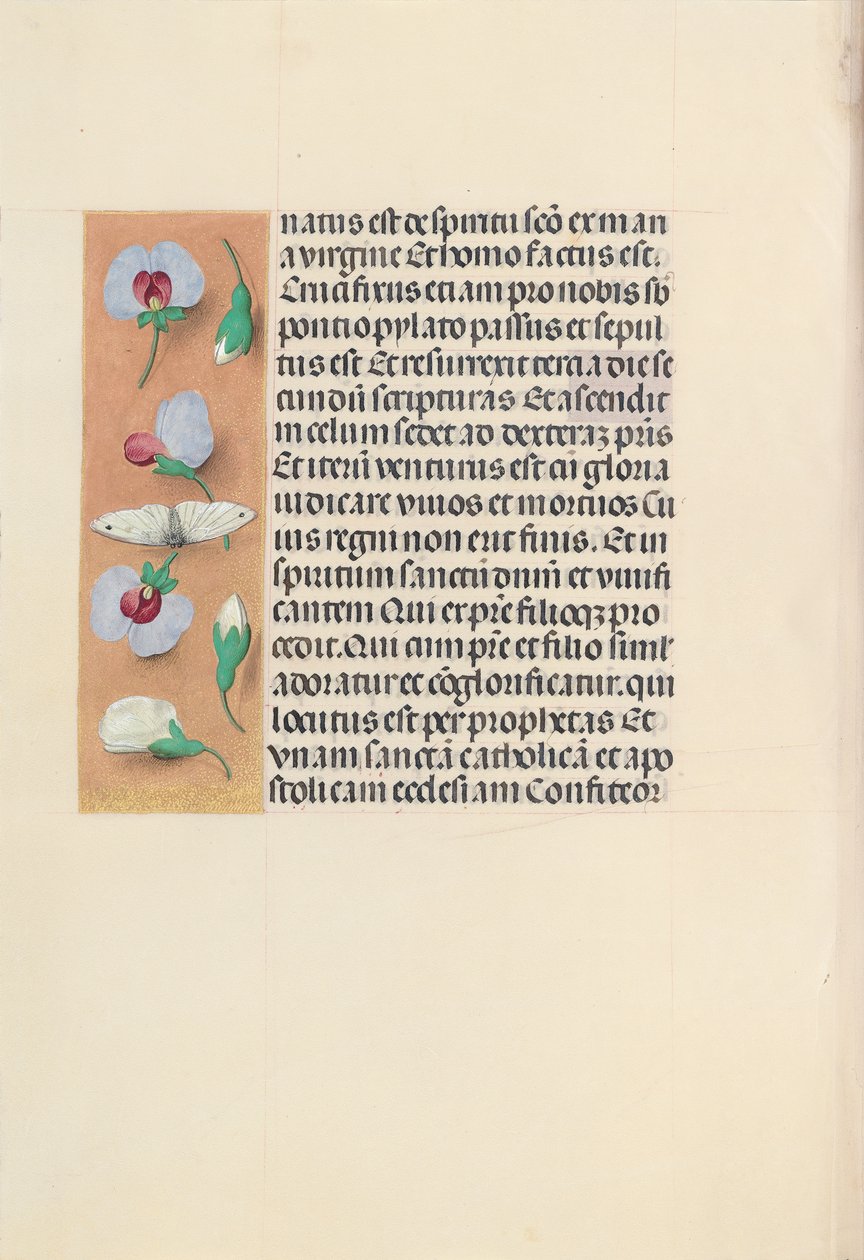 Getijdenboek van koningin Isabella de Katholieke, koningin van Spanje: Fol. 91v door Master of the First Prayerbook of Maximillian