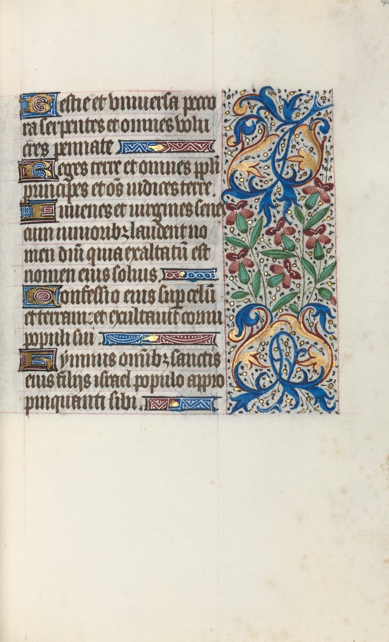 Getijdenboek Gebruik van Rouen, ca. 1470 door Master of the Geneva Latini