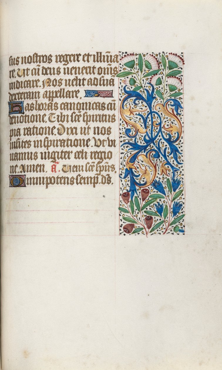 Getijdenboek Gebruik van Rouen: fol. 102r door Master of the Geneva Latini