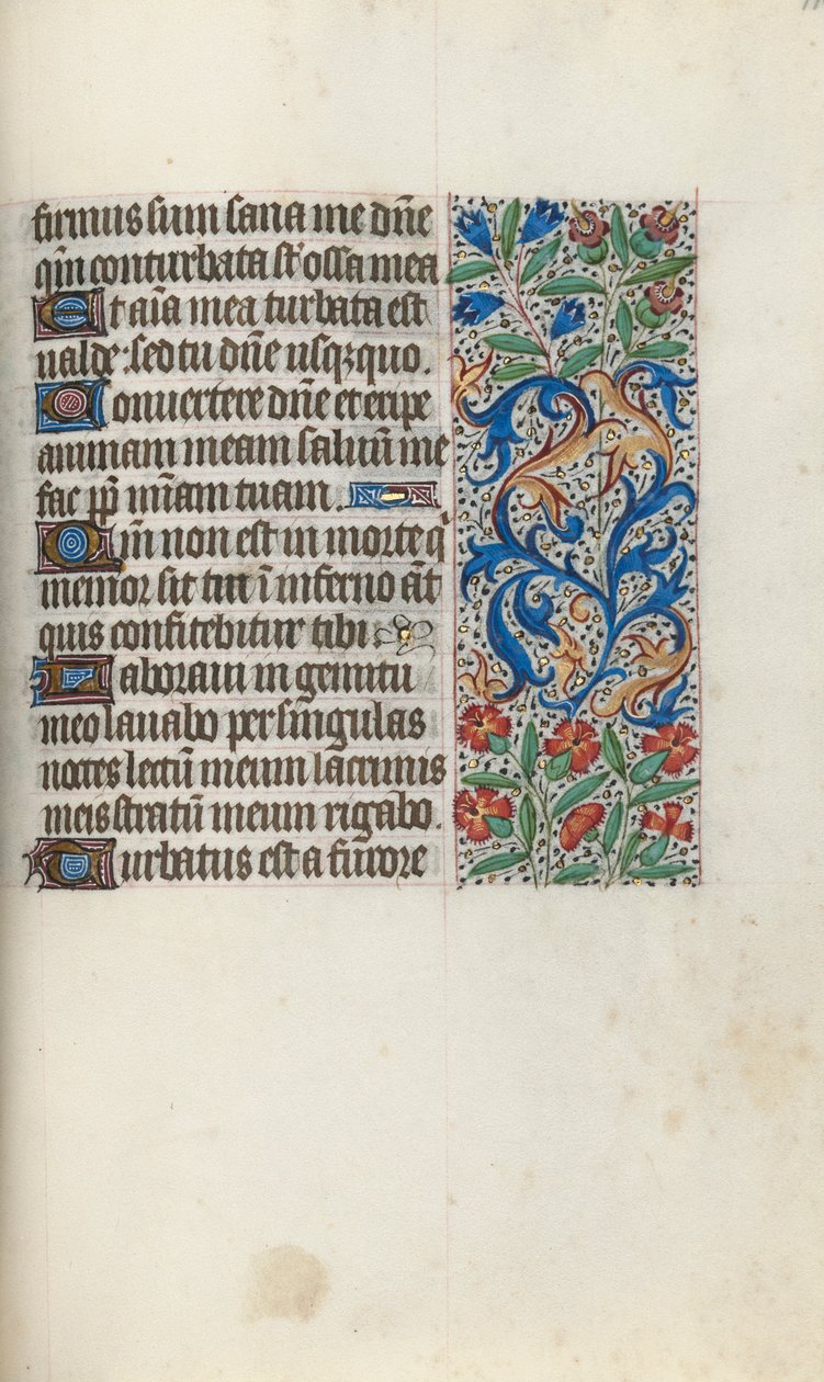 Getijdenboek Gebruik van Rouen: fol. 112r, ca. 1470 door Master of the Geneva Latini