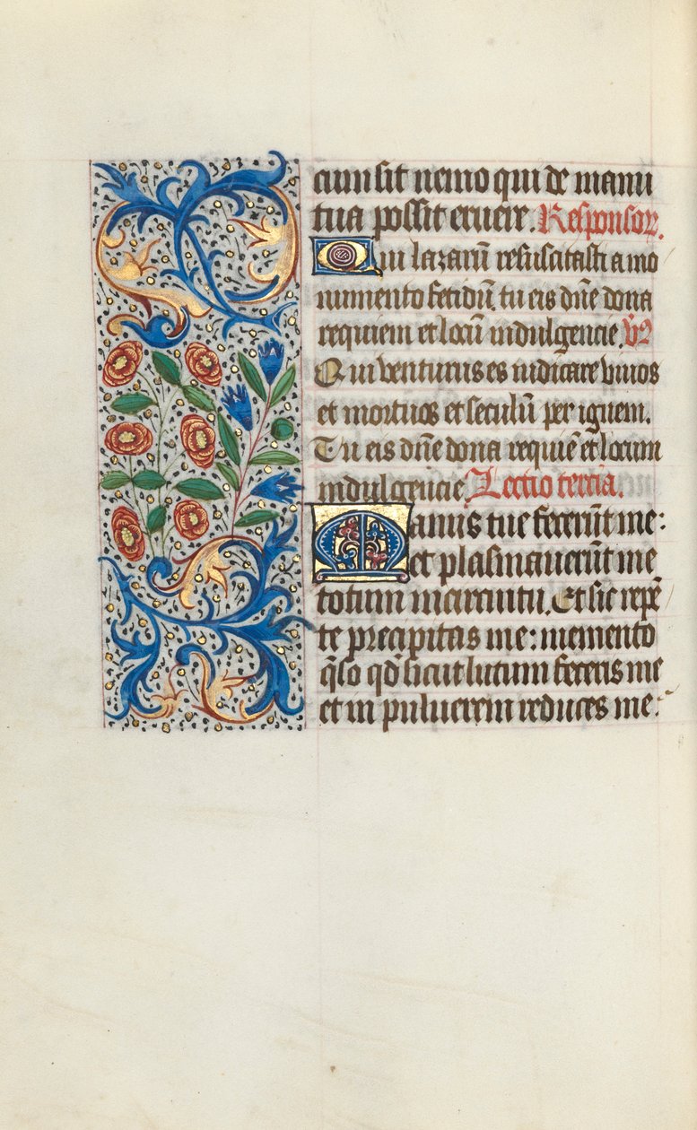 Getijdenboek Gebruik van Rouen: fol. 116v door Master of the Geneva Latini