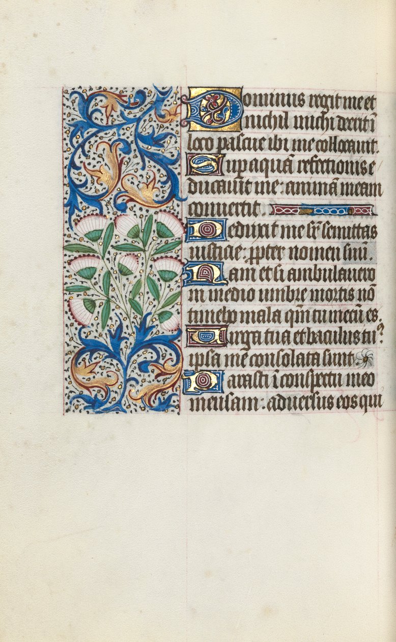 Getijdenboek Gebruik van Rouen: fol. 117v door Master of the Geneva Latini