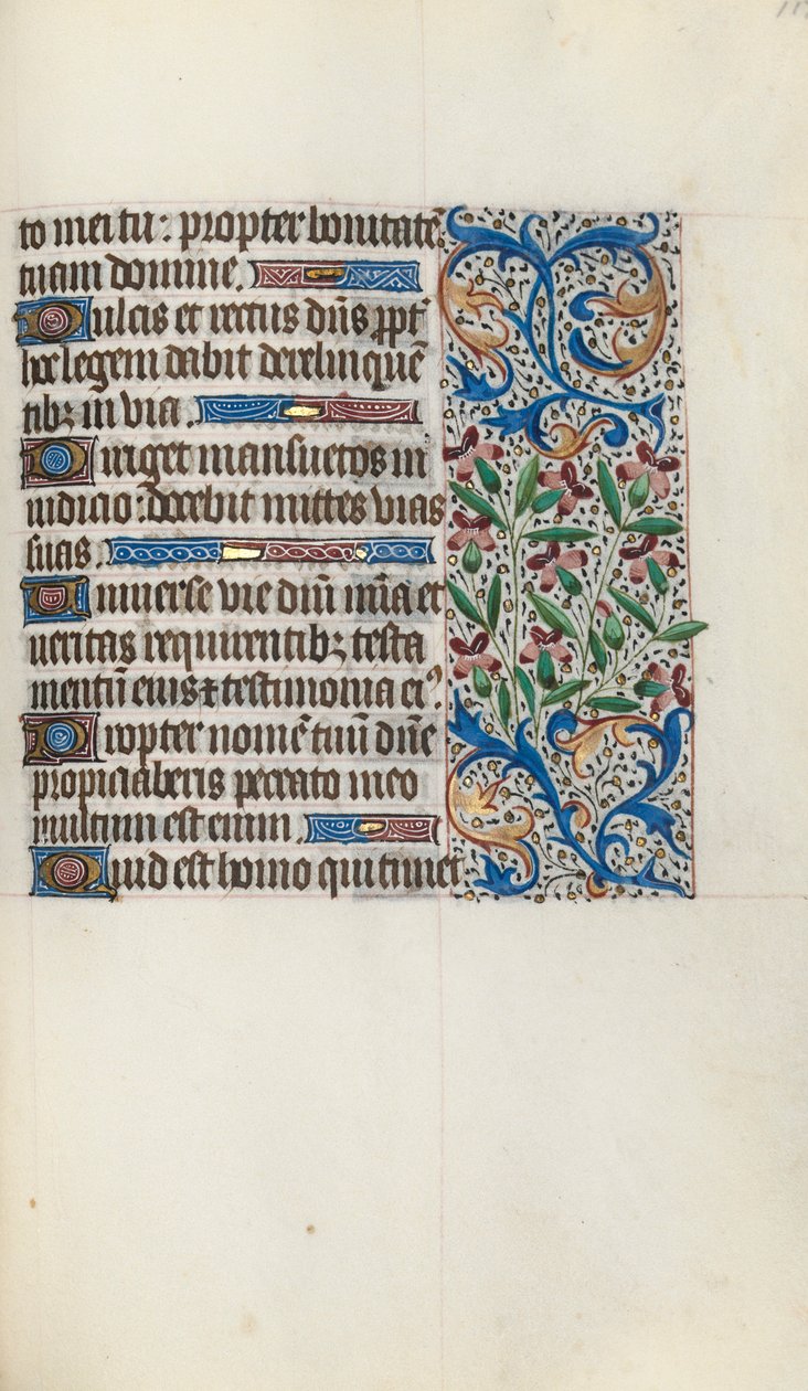 Getijdenboek Gebruik van Rouen: fol. 119r, ca. 1470 door Master of the Geneva Latini