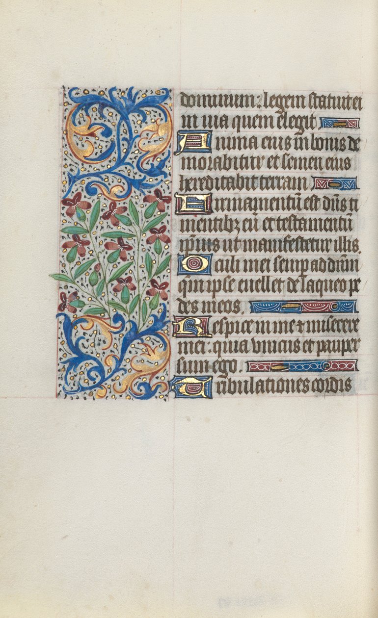 Getijdenboek Gebruik van Rouen: fol. 119v, ca. 1470 door Master of the Geneva Latini