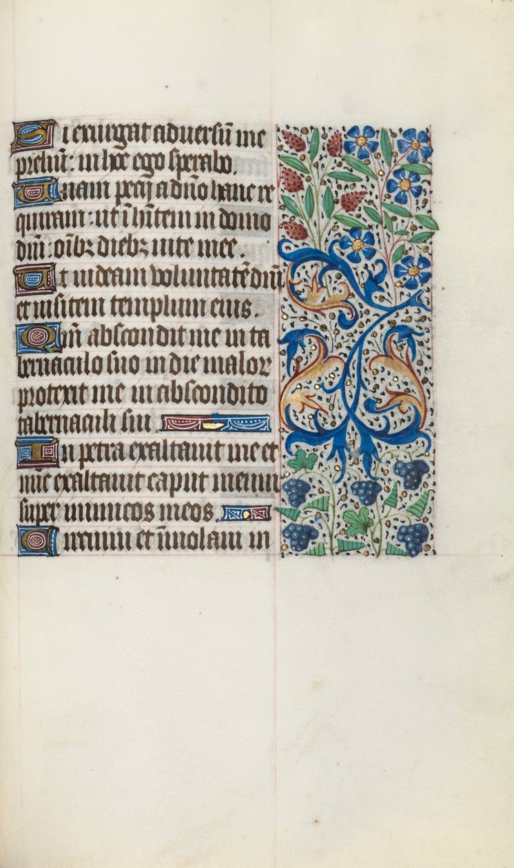 Getijdenboek Gebruik van Rouen: fol. 121r door Master of the Geneva Latini
