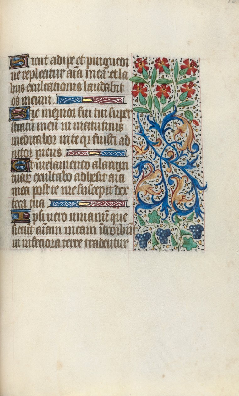 Getijdenboek Gebruik van Rouen: fol. 138r door Master of the Geneva Latini