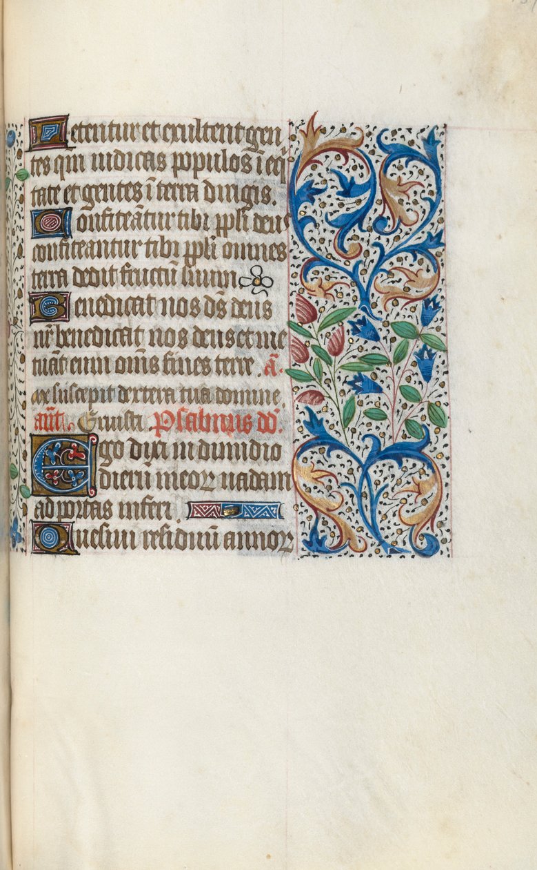Getijdenboek Gebruik van Rouen: fol. 139r, ca. 1470 door Master of the Geneva Latini