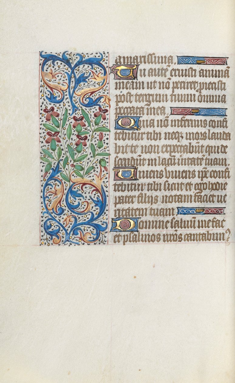 Getijdenboek Gebruik van Rouen: fol. 140v, ca. 1470 door Master of the Geneva Latini