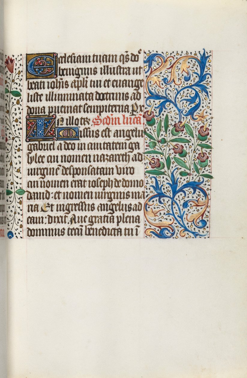 Getijdenboek Gebruik van Rouen: fol. 141r door Master of the Geneva Latini