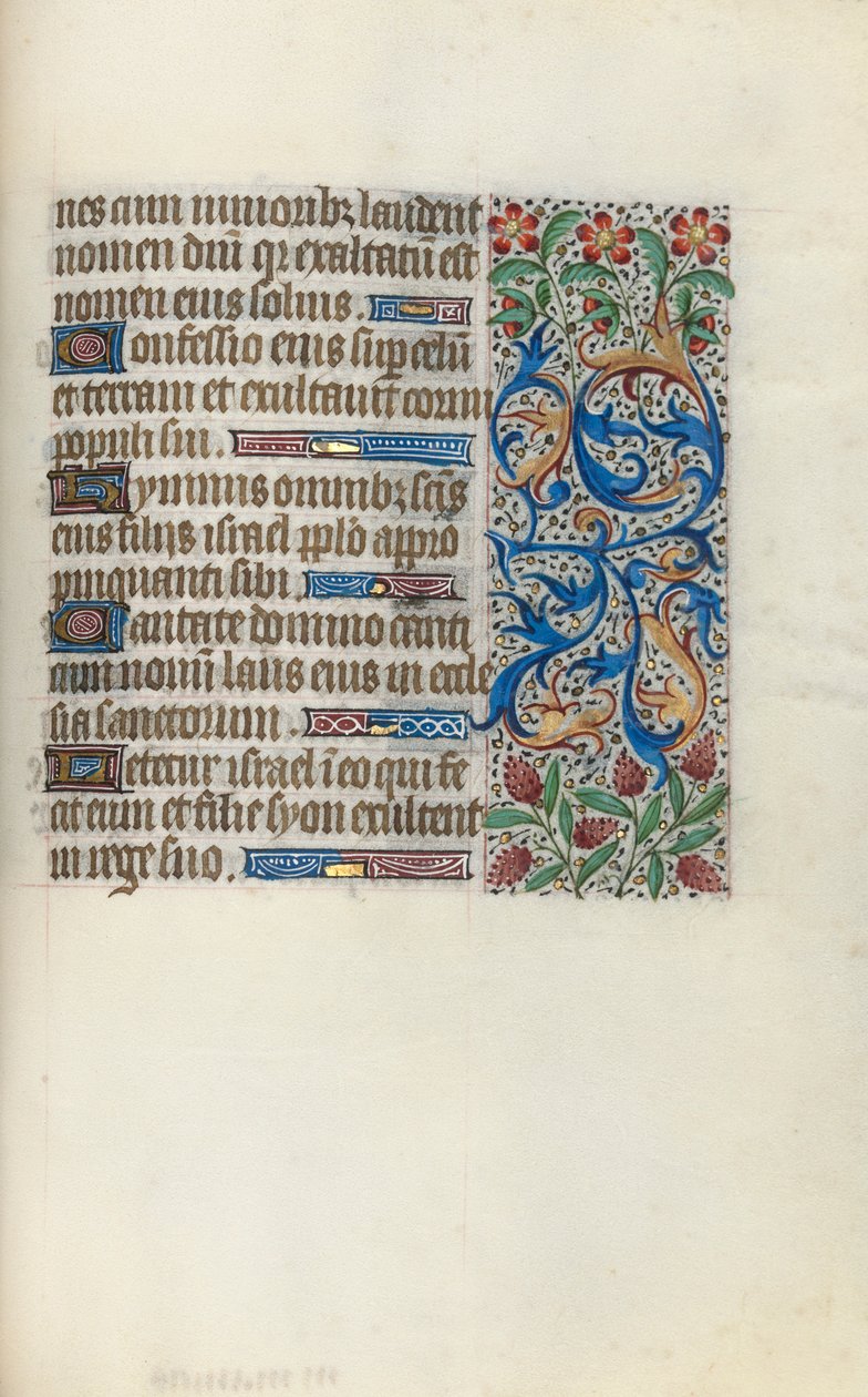 Getijdenboek Gebruik van Rouen: fol. 142r, ca. 1470 door Master of the Geneva Latini