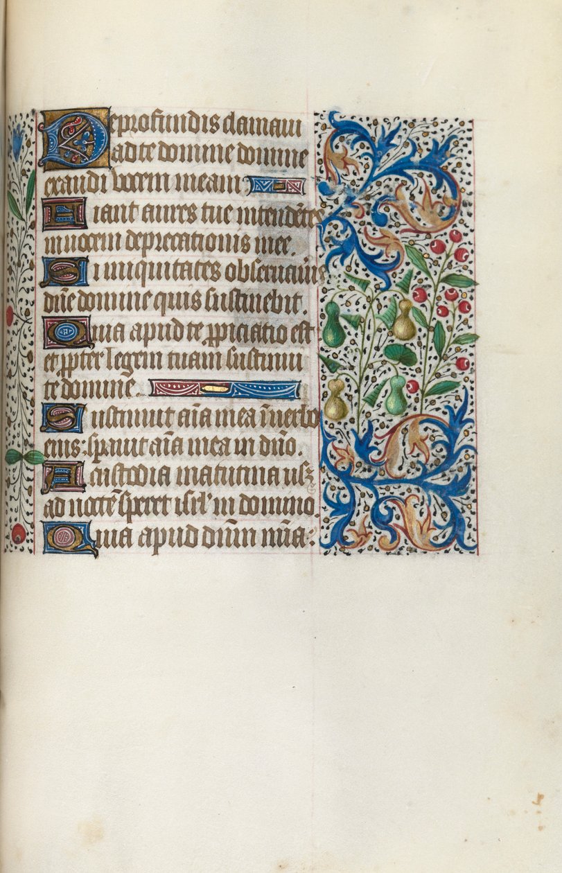 Getijdenboek Gebruik van Rouen: fol. 145r, ca. 1470 door Master of the Geneva Latini