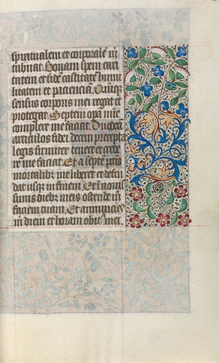 Getijdenboek Gebruik van Rouen: fol. 22r door Master of the Geneva Latini