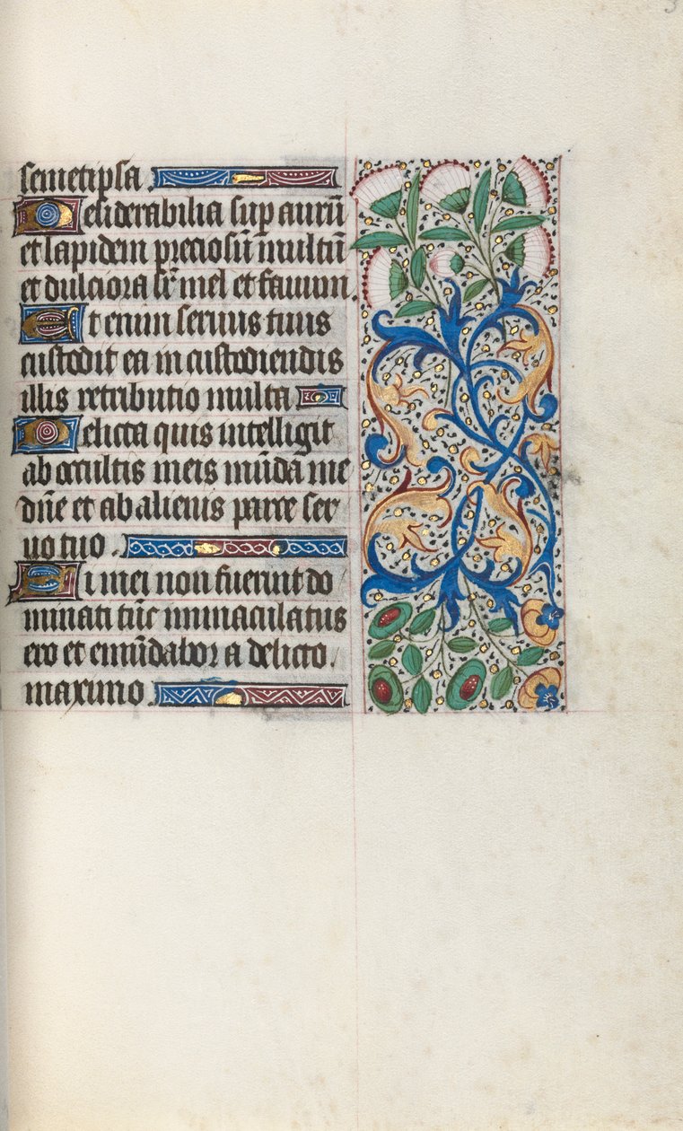 Getijdenboek Gebruik van Rouen: fol. 33r, ca. 1470 door Master of the Geneva Latini