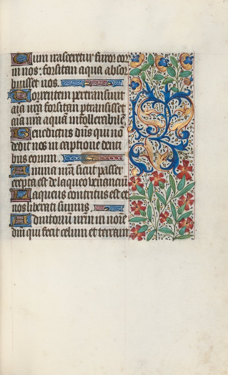 Getijdenboek Gebruik van Rouen: fol. 71r, ca. 1470 door Master of the Geneva Latini