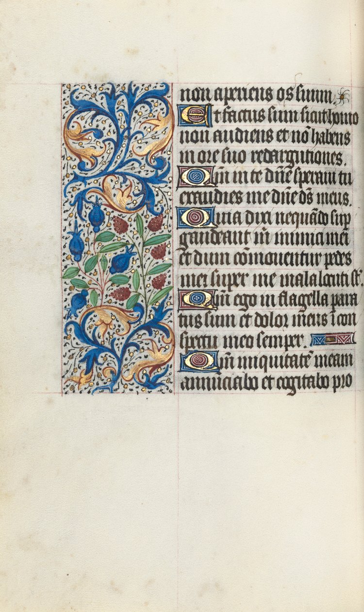 Getijdenboek Gebruik van Rouen: fol. 84v door Master of the Geneva Latini