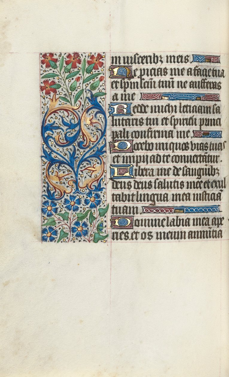 Getijdenboek Gebruik van Rouen: fol. 86v, ca. 1470 door Master of the Geneva Latini