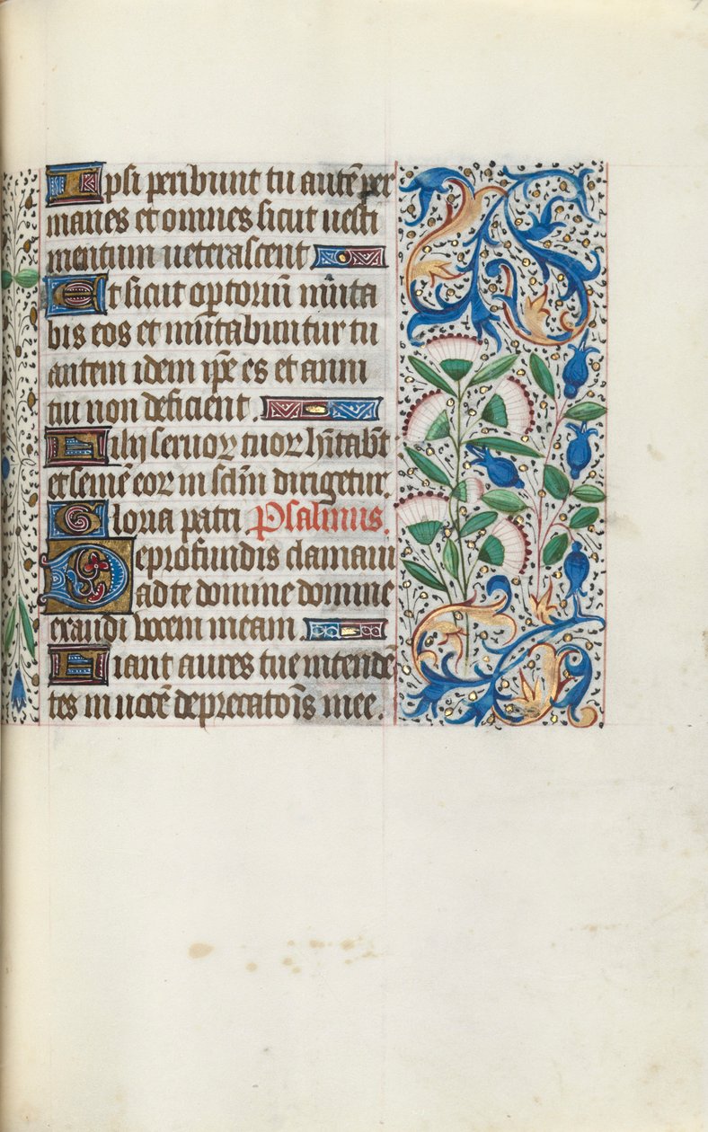 Getijdenboek Gebruik van Rouen: fol. 90r door Master of the Geneva Latini